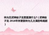 林允在武神赵子龙里面演什么?（武神赵子龙 2016年林更新林允儿主演的电视剧）