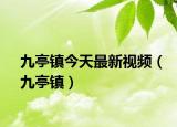 九亭镇今天最新视频（九亭镇）