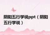 阴阳五行学说ppt（阴阳五行学说）