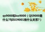 qs9000和iso9000（QS9000是什么?与ISO9001有什么关系?）