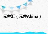 元井汇（元井Akina）