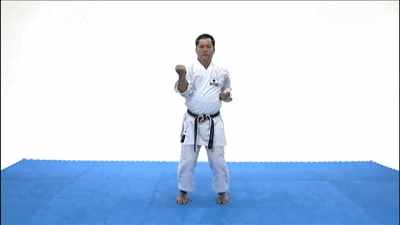 动画（GIF）教学：空手道基本技的练法和实战用法
