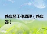 感应器工作原理（感应器）