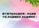 哪个牌子的净化器好用（净化器哪个好,净化器哪款好,净化器哪种好）