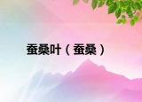 蚕桑叶（蚕桑）