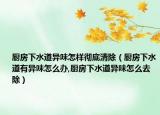 厨房下水道异味怎样彻底清除（厨房下水道有异味怎么办,厨房下水道异味怎么去除）