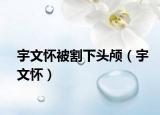宇文怀被割下头颅（宇文怀）