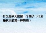 什么是秋天的第一个柚子（什么是秋天的第一杯奶茶）