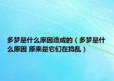 多梦是什么原因造成的（多梦是什么原因 原来是它们在捣乱）