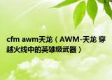 cfm awm天龙（AWM-天龙 穿越火线中的英雄级武器）