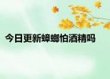 今日更新蟑螂怕酒精吗