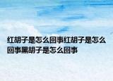 红胡子是怎么回事红胡子是怎么回事黑胡子是怎么回事