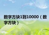 数字方块1到10000（数字方块）