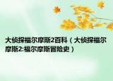 大侦探福尔摩斯2百科（大侦探福尔摩斯2:福尔摩斯冒险史）