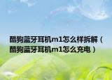 酷狗蓝牙耳机m1怎么样拆解（酷狗蓝牙耳机m1怎么充电）