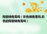 陶瓷碗有毒吗（彩色碗有毒吗,彩色的陶瓷碗有毒吗）