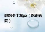 跑跑卡丁车xx（跑跑影院）