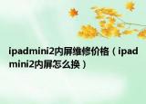 ipadmini2内屏维修价格（ipadmini2内屏怎么换）