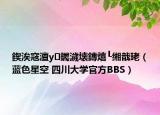 鍥涘窛澶у钃濊壊鏄熺┖缃戠珯（蓝色星空 四川大学官方BBS）