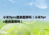 小米9pro是曲面屏吗（小米9pro是曲面屏吗）
