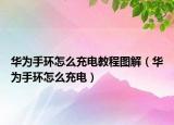 华为手环怎么充电教程图解（华为手环怎么充电）
