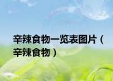 辛辣食物一览表图片（辛辣食物）