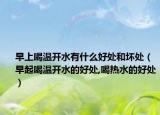 早上喝温开水有什么好处和坏处（早起喝温开水的好处,喝热水的好处）