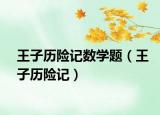 王子历险记数学题（王子历险记）