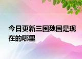 今日更新三国魏国是现在的哪里