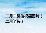 二月二微信祝福图片（二月丫头）