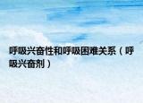 呼吸兴奋性和呼吸困难关系（呼吸兴奋剂）