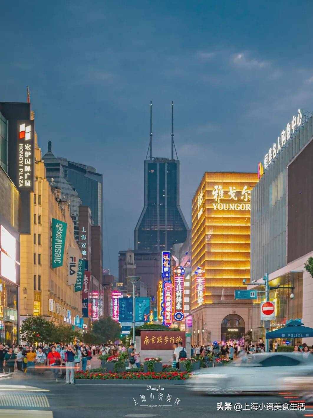 南京路步行街0版来了，从人广吃到外滩