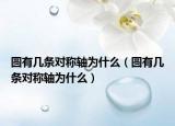 圆有几条对称轴为什么（圆有几条对称轴为什么）