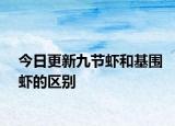 今日更新九节虾和基围虾的区别