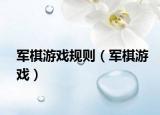 军棋游戏规则（军棋游戏）
