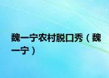 魏一宁农村脱口秀（魏一宁）