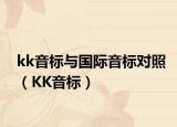 kk音标与国际音标对照（KK音标）