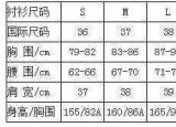 今日更新欧码服装（服装尺码对照表）