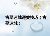 古墓迷城通关技巧（古墓迷城）
