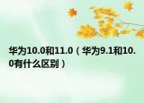 华为10.0和11.0（华为9.1和10.0有什么区别）