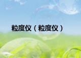 粒度仪（粒度仪）