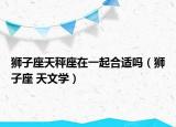 狮子座天秤座在一起合适吗（狮子座 天文学）