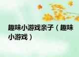 趣味小游戏亲子（趣味小游戏）