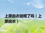 上原由衣结婚了吗（上原由衣）