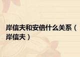 岸信夫和安倍什么关系（岸信夫）