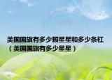 美国国旗有多少颗星星和多少条杠（美国国旗有多少星星）