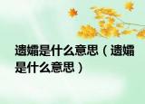 遗孀是什么意思（遗孀是什么意思）