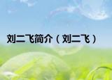 刘二飞简介（刘二飞）