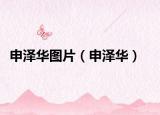 申泽华图片（申泽华）