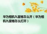 华为相机九宫格怎么开（华为相机九宫格怎么打开）